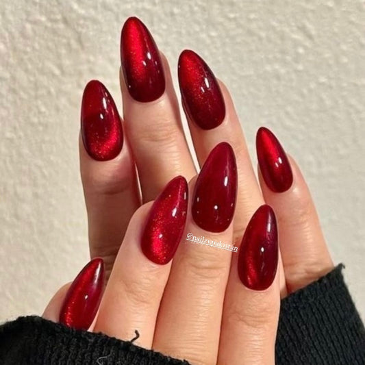 Red Jello Nails