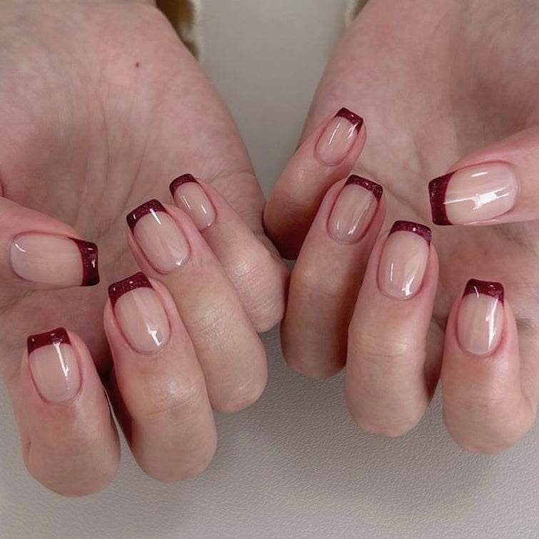 Glossy Maroon French