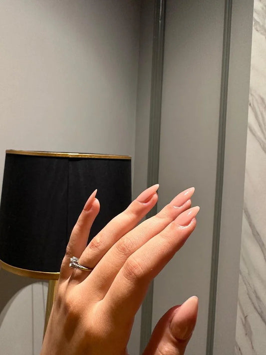 Natural Soft Gel Nails ( Nude Tone)