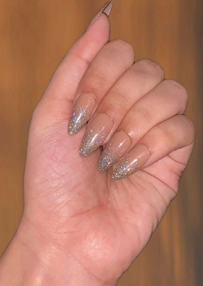 Bronze Glitter Ombre