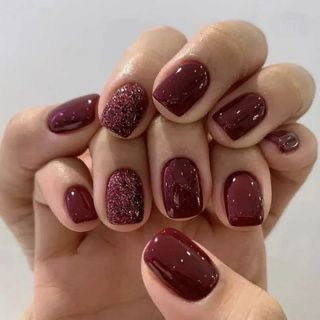 Glimmering Maroon