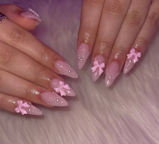 Girly Gel Nails