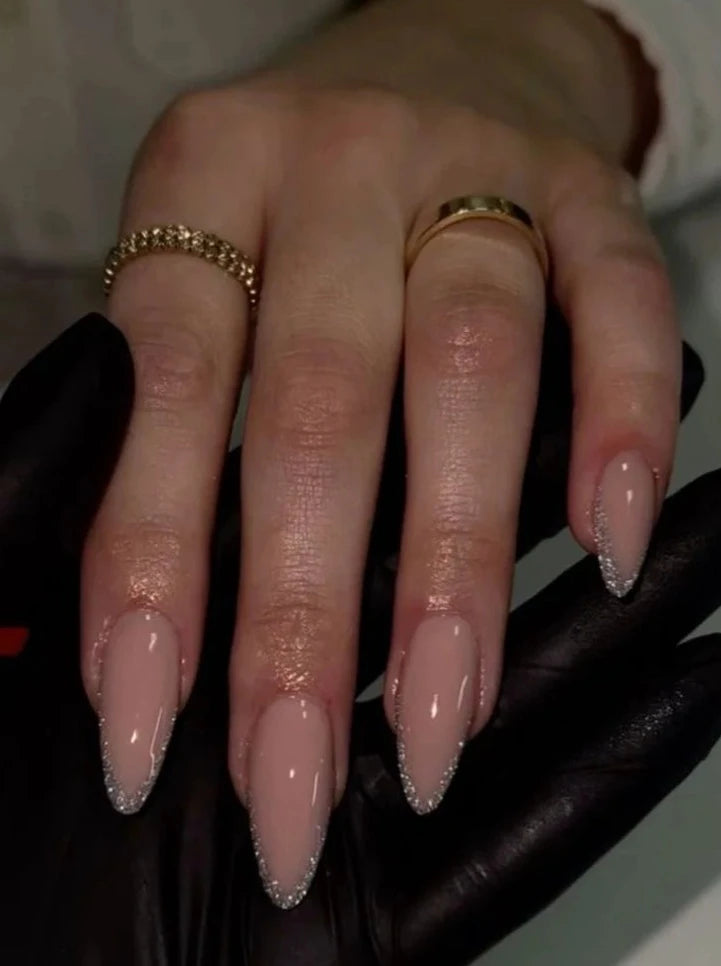 Sleek Silver Tips