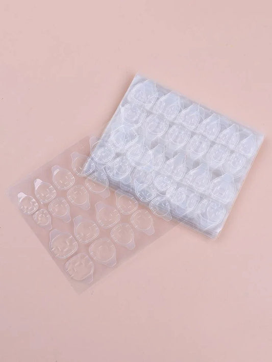 Adhesive Nail Tabs/Stickers| 12 stickers - 1 sheet