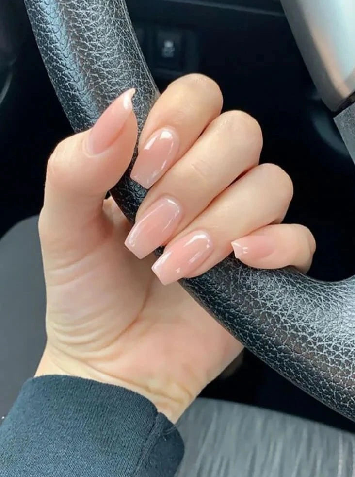 Nude Elegance Gel Nails