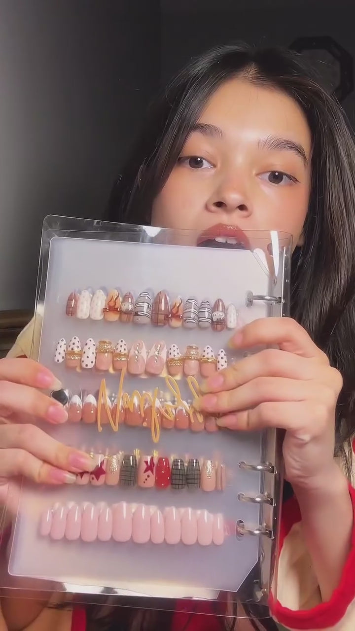 Nail Storage Book | Size A5 | 5 Insert Cards